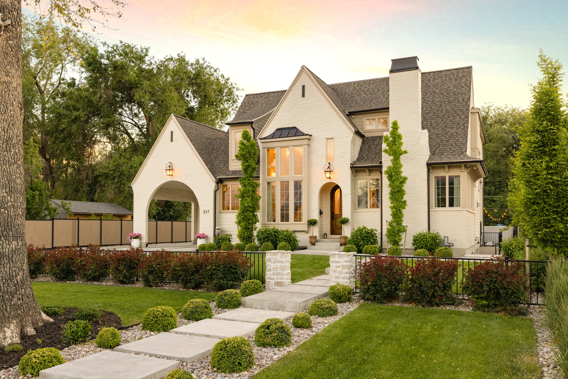 Home exterior, Wasatch Front