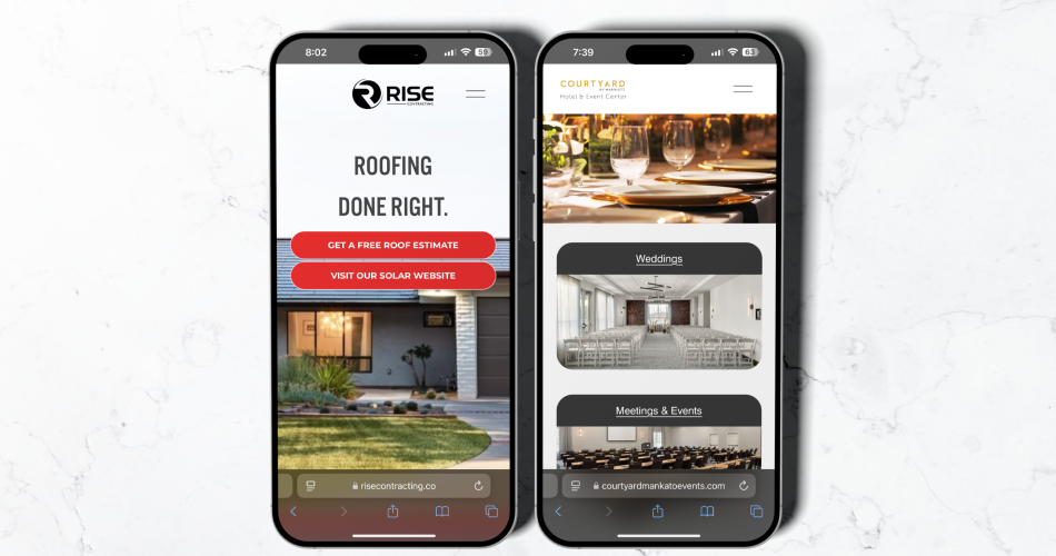 RISE Courtyard 2 Phone Mockup